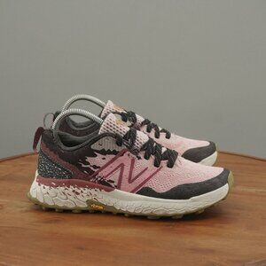 New Balance Womens Fresh Foam Hierro Trail Running Shoes Hiking Pink Synthetic 8